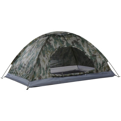 Ultralight Camping Tent Single Layer Portable Tent Anti-UV Coating UPF 30+ for Outdoor Beach Fishing - Slobuy