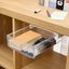 Undertable Drawer Storage Box Hidden Hanging Bedroom Dormitory Office Table Pasting Non Punching Table Bottom Sorting - Slobuy