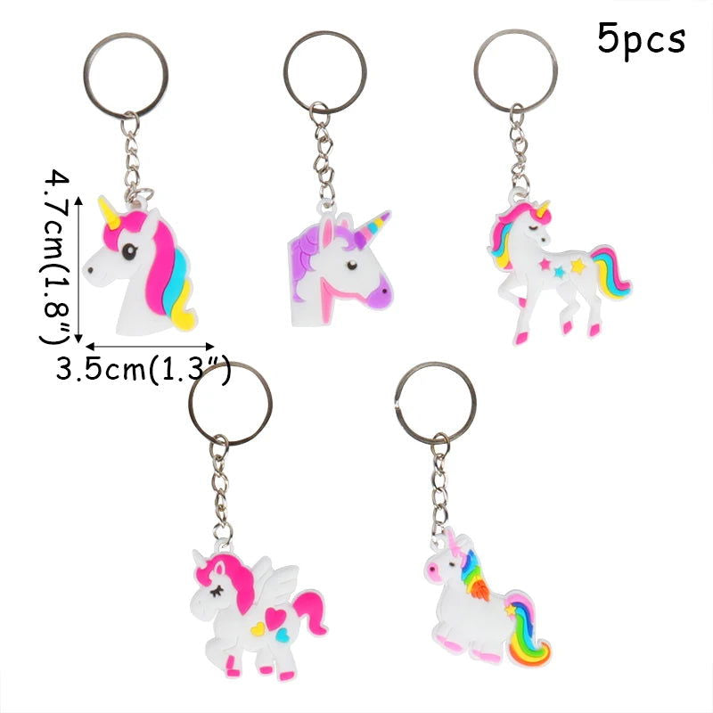 Unicorn Plate Napkin Cups Unicorn Party Supplies Balloons Kids Birthday Party Decoration Baby Shower Girl Kid Birthday Supplies - Slobuy