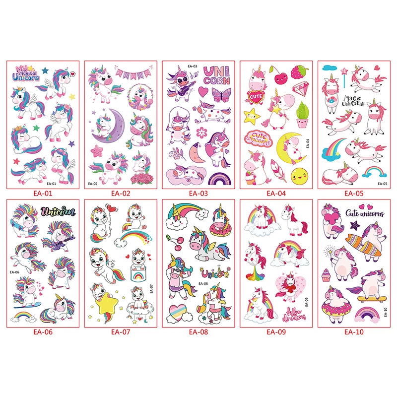 Unicorn Plate Napkin Cups Unicorn Party Supplies Balloons Kids Birthday Party Decoration Baby Shower Girl Kid Birthday Supplies - Slobuy