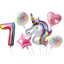 Unicorn Plate Napkin Cups Unicorn Party Supplies Balloons Kids Birthday Party Decoration Baby Shower Girl Kid Birthday Supplies - Slobuy