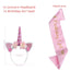 Unicorn Plate Napkin Cups Unicorn Party Supplies Balloons Kids Birthday Party Decoration Baby Shower Girl Kid Birthday Supplies - Slobuy