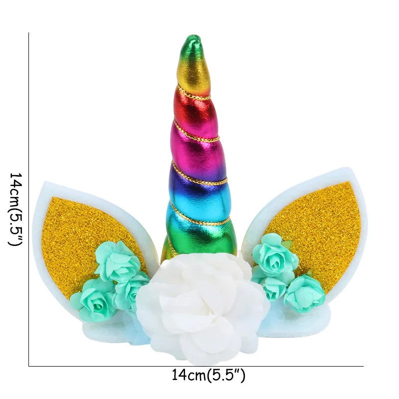 Unicorn Plate Napkin Cups Unicorn Party Supplies Balloons Kids Birthday Party Decoration Baby Shower Girl Kid Birthday Supplies - Slobuy