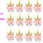 Unicorn Plate Napkin Cups Unicorn Party Supplies Balloons Kids Birthday Party Decoration Baby Shower Girl Kid Birthday Supplies - Slobuy