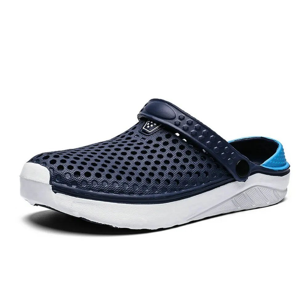 Unisex Fashion Beach Sandals Men Anti Slip Thick Sole Slippers Lightweight Summer Flip Flops Garden Shoes Man Women - Slobuy