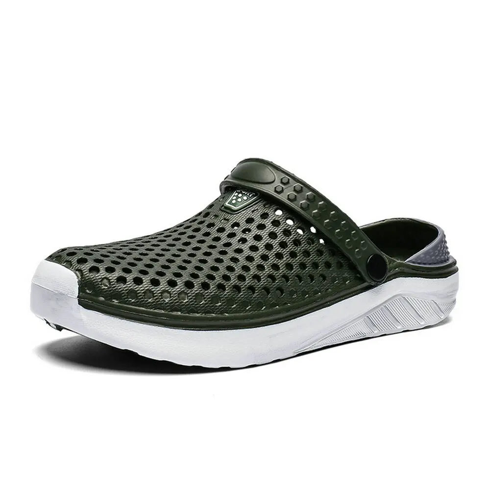 Unisex Fashion Beach Sandals Men Anti Slip Thick Sole Slippers Lightweight Summer Flip Flops Garden Shoes Man Women - Slobuy
