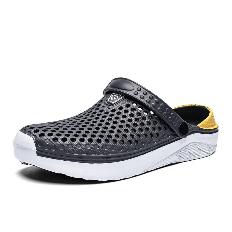 Unisex Fashion Beach Sandals Men Anti Slip Thick Sole Slippers Lightweight Summer Flip Flops Garden Shoes Man Women - Slobuy