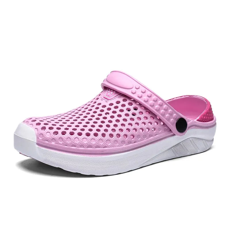 Unisex Fashion Beach Sandals Men Anti Slip Thick Sole Slippers Lightweight Summer Flip Flops Garden Shoes Man Women - Slobuy
