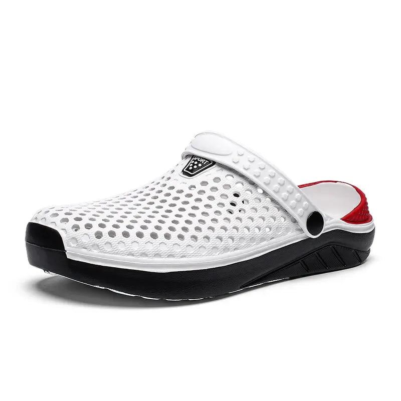 Unisex Fashion Beach Sandals Men Anti Slip Thick Sole Slippers Lightweight Summer Flip Flops Garden Shoes Man Women - Slobuy