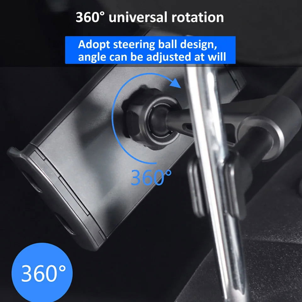 Universal 4-11 inch Onboard Tablet Car Holder for iPad Air 1 Air 2 Pro 9.7 Back Seat Supporter Stand Tablet Accessories in Cars - Slobuy