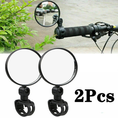 Universal Bicycle Mirror Handlebar Rearview Mirror for Bicycle Motorcycle 360 Rotation Adjustable for Bike Riding Cycling Mirror - Slobuy