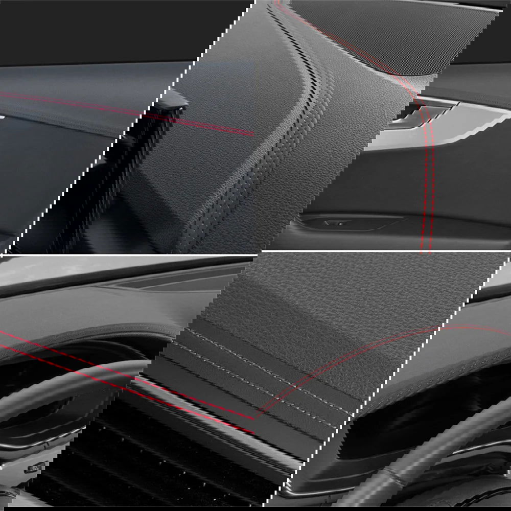 Universal Car Mouldings Trim Pu Leather DIY Braid Decorative Line Strip For Door Dashboard Sticker Car Interior Accessories - Slobuy