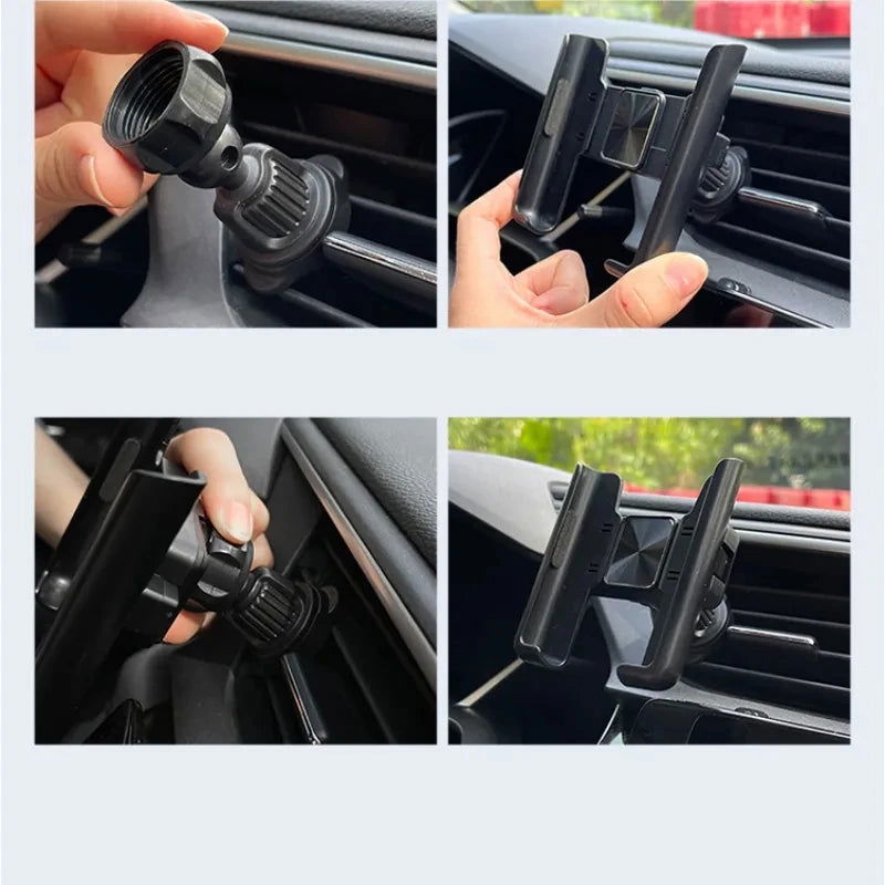 Universal Car Phone Holder Gravity Air Vent Mount Stand Mobile Cell Phone Car Bracket Support in Car for iPhone Samsung Xiaomi - Slobuy