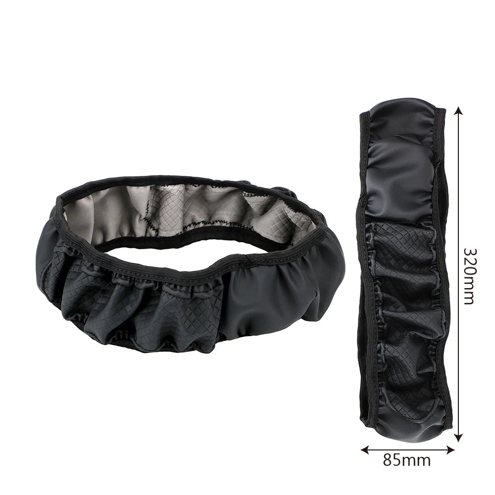 Universal  Car Steering Wheel Cover Auto Interior Decorative PU Microfiber Anti-Slip Embossing Skidproof Protector Accessories - Slobuy