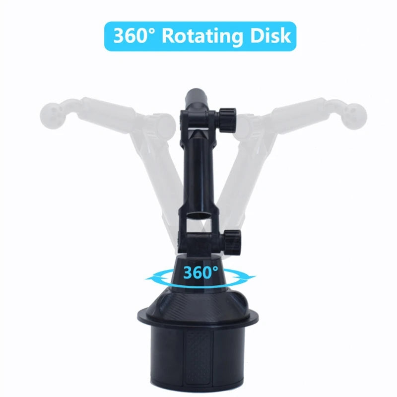 Universal Car Telephone Stand Cup Holder Stand Drink Bottle Mount Support Smartphone Mobile Phone Accessories Car Cup Mount - Slobuy