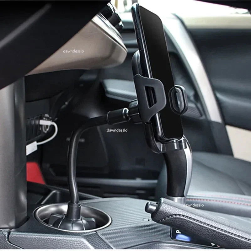 Universal Car Telephone Stand Cup Holder Stand Drink Bottle Mount Support Smartphone Mobile Phone Holder Accessories - Slobuy