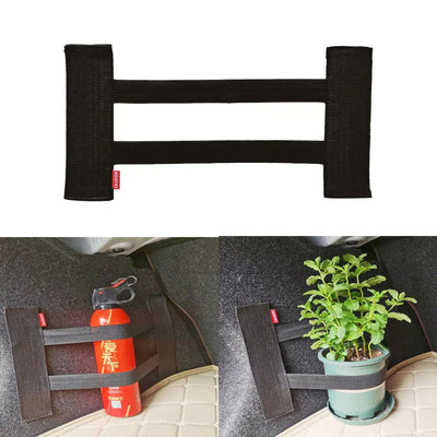 Universal Car Trunk Elastic Fixed Straps sundries Extinguisher Storage Fixing Belt Tape Stowing Tidying Auto Interior Accessory - Slobuy