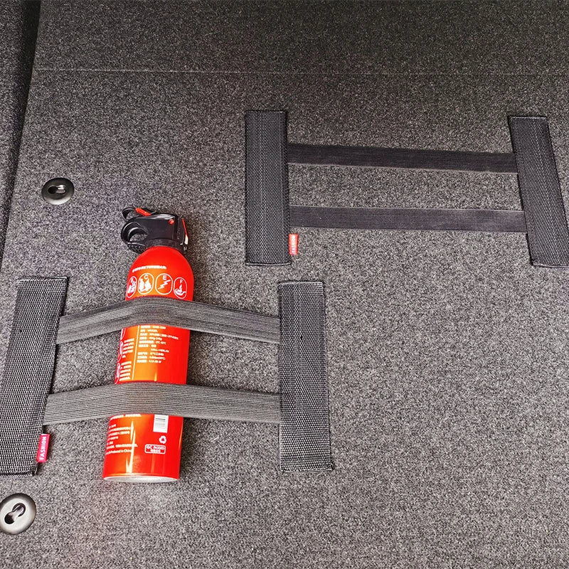 Universal Car Trunk Elastic Fixed Straps sundries Extinguisher Storage Fixing Belt Tape Stowing Tidying Auto Interior Accessory - Slobuy
