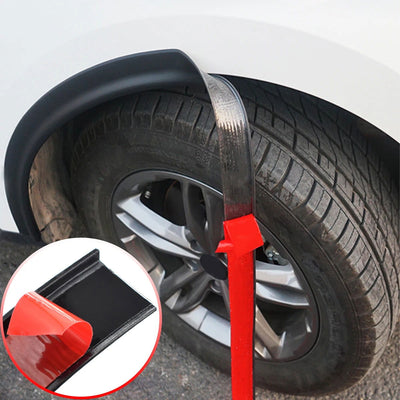 Universal Fender Flares Car Wheel Arches Wing Expander Arch Eyebrow Mudguard Lip Body Kit Protector Cover Mud Guard Accessories - Slobuy