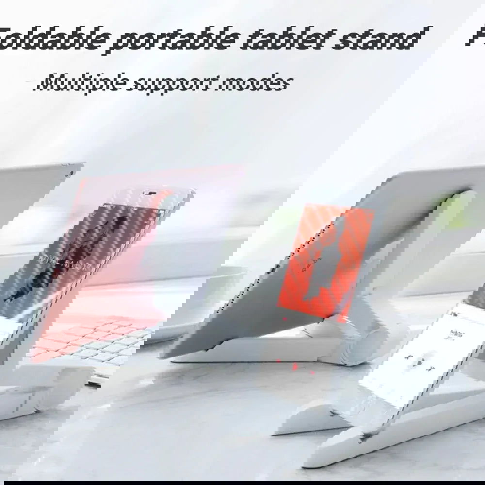 Universal Folding Tablet Holder For iPad Air Pro 4.7 to 12.9 Inch For Samsung Xiaomi Huawei Tablet Holder iPad Accessories - Slobuy