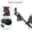 Universal Golf Cart Umbrella Holder Adjustable Golf Trolley Umbrella Stand Clip Buggy Baby Pram Wheelchair Umbrella Bracket - Slobuy