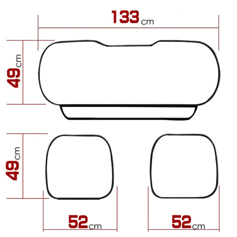 Universal Leather Car Seat Covers interior Automobiles Seats Cover Mats Auto Seat-Cover Cushion Protector Chair Pads Accessories - Slobuy