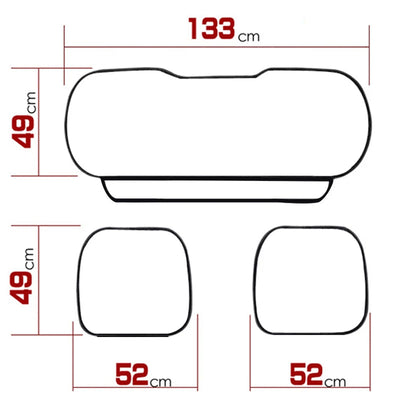 Universal Leather Car Seat Covers interior Automobiles Seats Cover Mats Auto Seat-Cover Cushion Protector Chair Pads Accessories - Slobuy