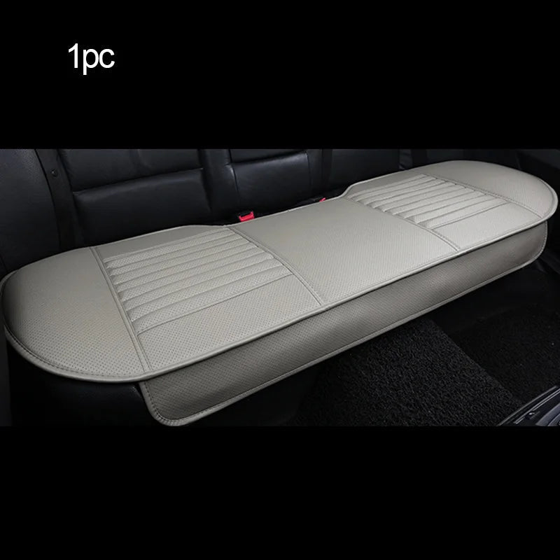 Universal Leather Car Seat Covers interior Automobiles Seats Cover Mats Auto Seat-Cover Cushion Protector Chair Pads Accessories - Slobuy