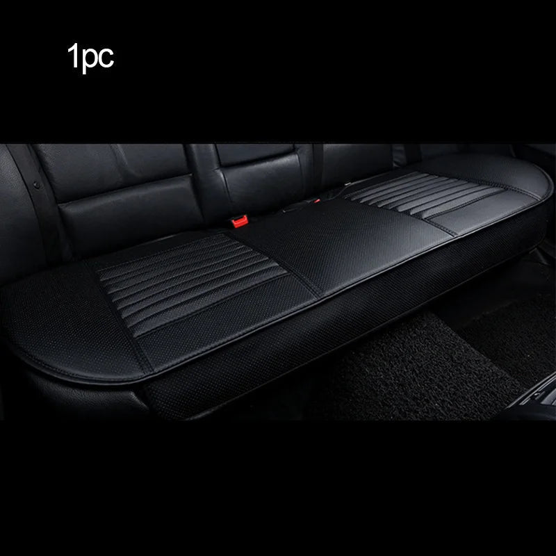 Universal Leather Car Seat Covers interior Automobiles Seats Cover Mats Auto Seat-Cover Cushion Protector Chair Pads Accessories - Slobuy