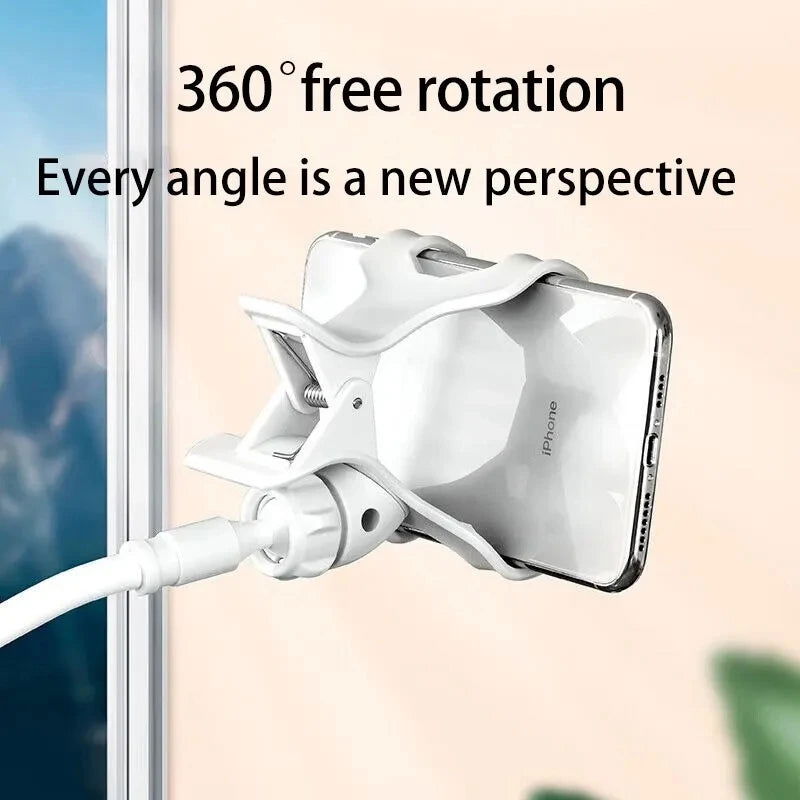 Universal Mobile Phone Stand Adjustable Lazy Stand Rotatable Bedside Stand Desktop Live Streaming Selfies Phone Accessories - Slobuy