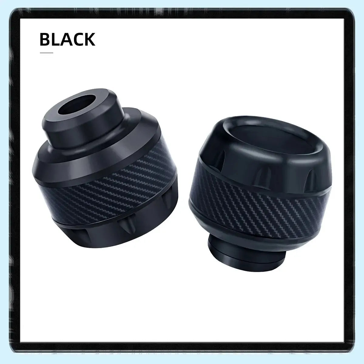 Universal Motorcycle Anti-fall Cup Aluminum Alloy Motorcycle Front Fork Cover Anti-collision Wheel Protector Modified Accessorie - Slobuy