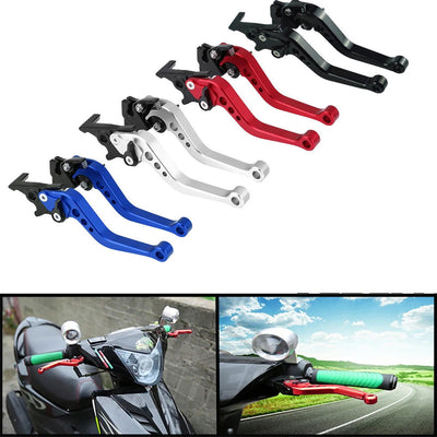 Universal Motorcycle Brake levers  Motorcycle Accessories Modified Horn Adjustable Hand Lever GY6 - Slobuy