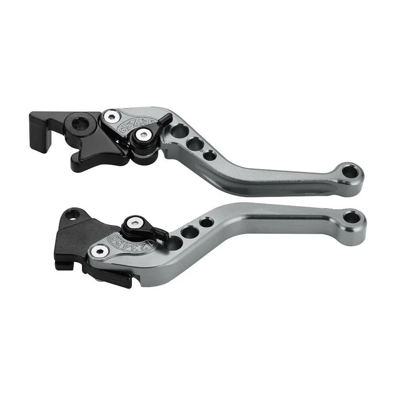 Universal Motorcycle Brake levers  Motorcycle Accessories Modified Horn Adjustable Hand Lever GY6 - Slobuy