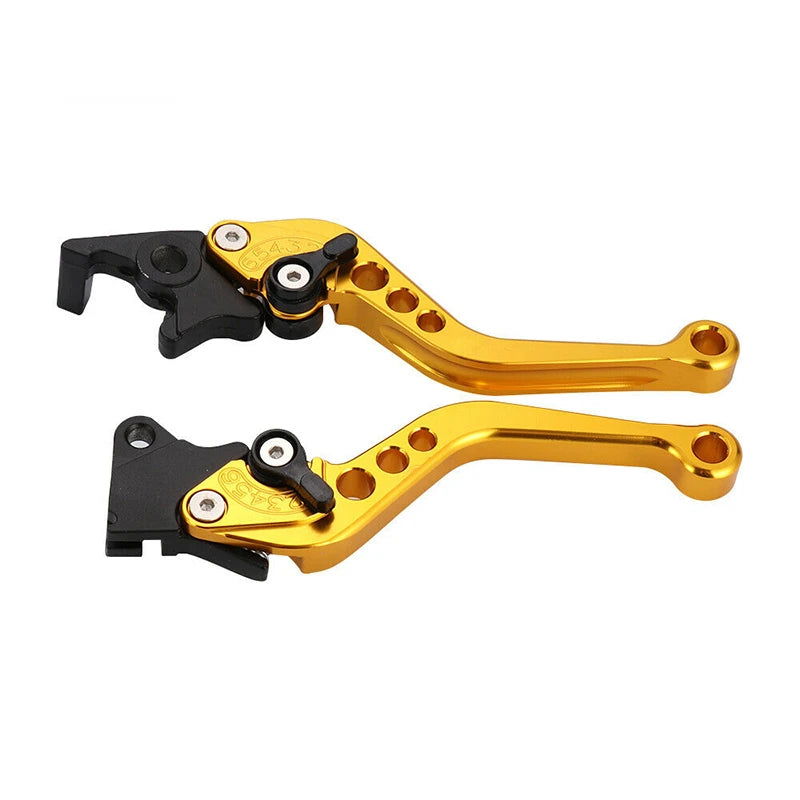 Universal Motorcycle Brake levers  Motorcycle Accessories Modified Horn Adjustable Hand Lever GY6 - Slobuy
