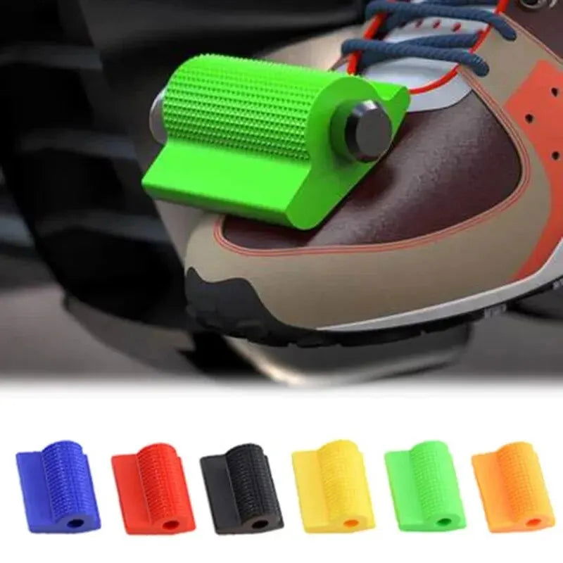 Universal Motorcycle Shift Gear Lever Pedal Rubber Cover Anti-skid Foot Peg Toe Gel Accessories for Honda Kawasaki Yamaha - Slobuy