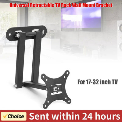 Universal Retractable TV Mounts Wall Mount Bracket Load Bearing 30KG For 17 to 32 inches LCD Monitor TV Stand Expansion Bracket - Slobuy