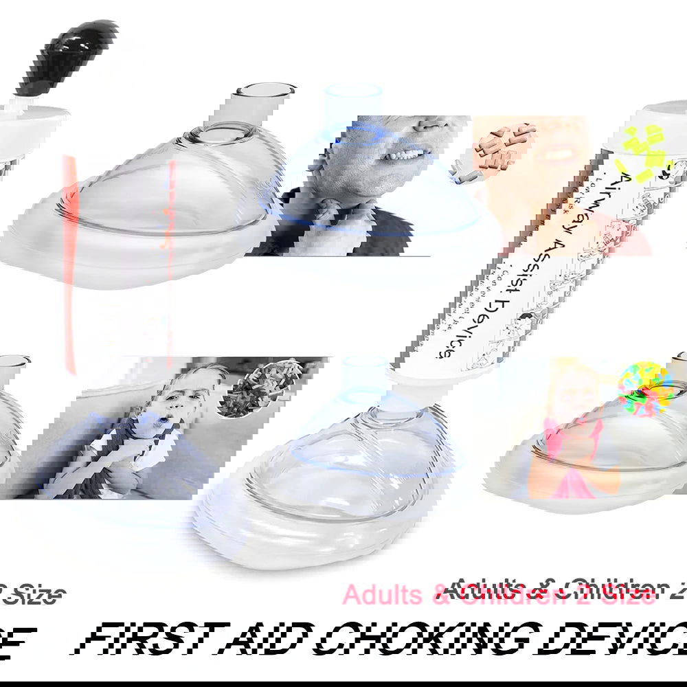 Upgrade Portable Anti Choking Device Choking Emergency Life Saving Suction Vac Anti Choke Device First Aid Kit for Kids Adults - Slobuy