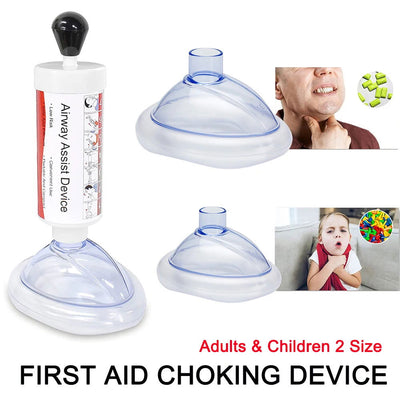 Upgrade Portable Anti Choking Device Choking Emergency Life Saving Suction Vac Anti Choke Device First Aid Kit for Kids Adults - Slobuy