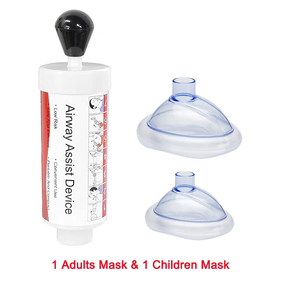 Upgrade Portable Anti Choking Device Choking Emergency Life Saving Suction Vac Anti Choke Device First Aid Kit for Kids Adults - Slobuy