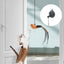 Upgraded Epoxy Sucker Steel Wire Long Rod Feather Cat Teasing Stick Cat Self Hi No Harmful Ingredients - Slobuy