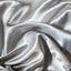 Upzo-Colored satin surface Fitted Sheet 1pcs Queen Size Bed Sheets Set of Sheets 150x200 Sheet With Elastic Band（No Pillowcase） - Slobuy
