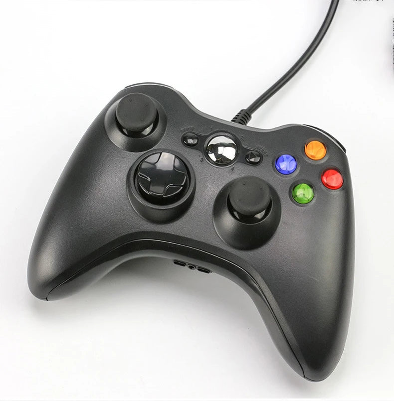 Usb Interface Wired Game Controller For Xbox 360 Steam Pc Computer Game Tv Tesla Game Controller With Vibration Feedback - Slobuy