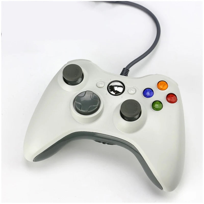 Usb Interface Wired Game Controller For Xbox 360 Steam Pc Computer Game Tv Tesla Game Controller With Vibration Feedback - Slobuy