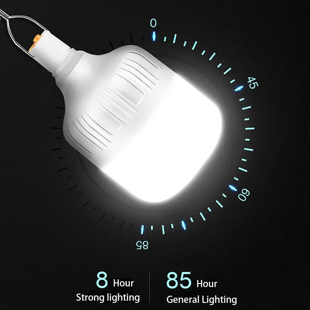 Usb Rechargeable Led Bulb Portable Camping Light Bulb Emergency Lighting Flashlight Lights Outdoor Picnics Hanging Tent Light - Slobuy