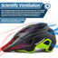 VICTGOAL LED Bike Helmet With Sun Goggle Visor Rechargeable LED Men Bicycle Helmet Sunglasses Shield Road MTB Cycling Helmets - Slobuy