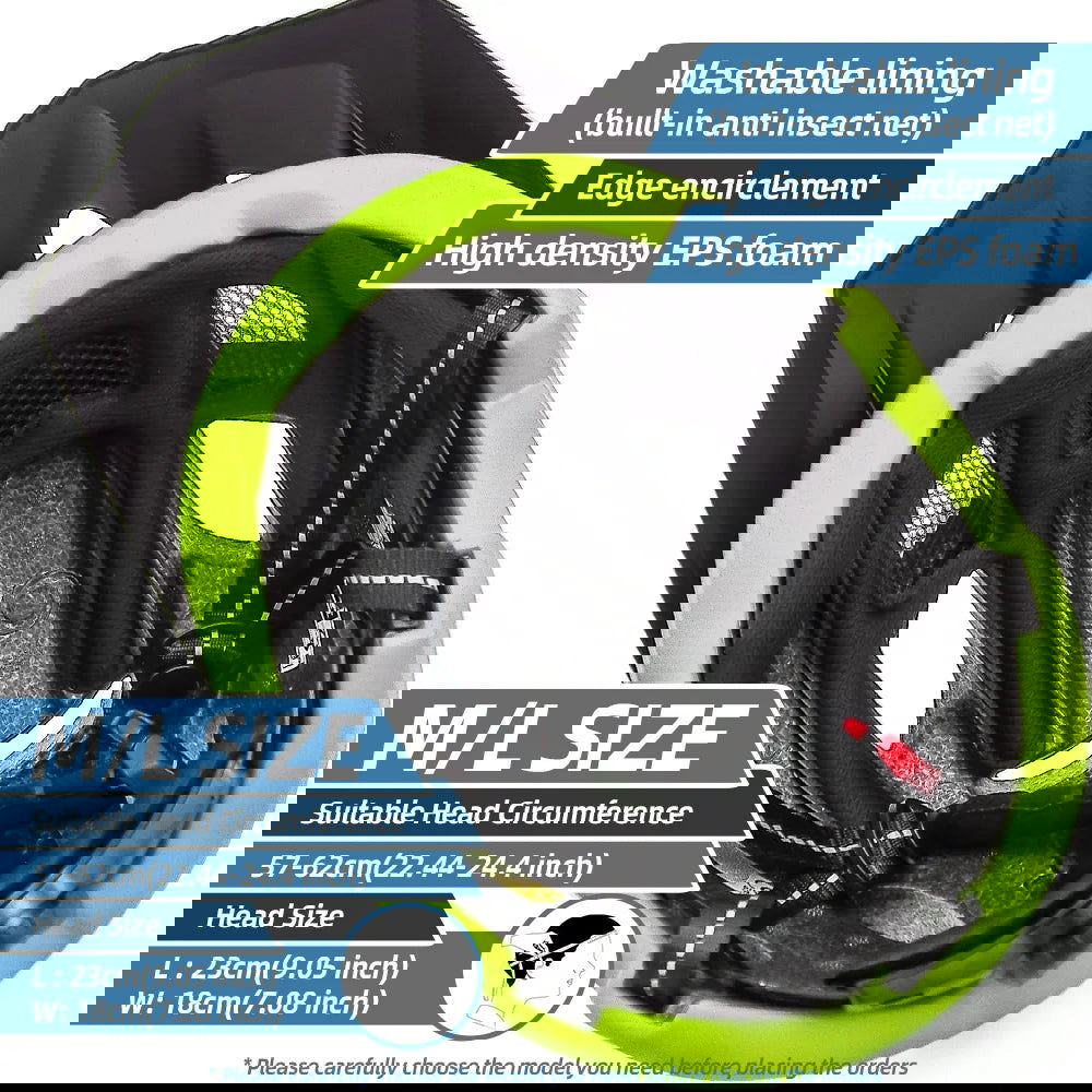 VICTGOAL LED Bike Helmet With Sun Goggle Visor Rechargeable LED Men Bicycle Helmet Sunglasses Shield Road MTB Cycling Helmets - Slobuy