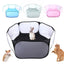 VZZ Pet Fence Kitten Cage Folding Cage Playpen for Hamster Hedgehog Small Animals Breathable Puppy Rabbit Guinea Pig  - Slobuy
