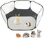 VZZ Pet Fence Kitten Cage Folding Cage Playpen for Hamster Hedgehog Small Animals Breathable Puppy Rabbit Guinea Pig  - Slobuy