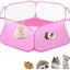 VZZ Pet Fence Kitten Cage Folding Cage Playpen for Hamster Hedgehog Small Animals Breathable Puppy Rabbit Guinea Pig  - Slobuy
