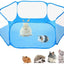 VZZ Pet Fence Kitten Cage Folding Cage Playpen for Hamster Hedgehog Small Animals Breathable Puppy Rabbit Guinea Pig  - Slobuy